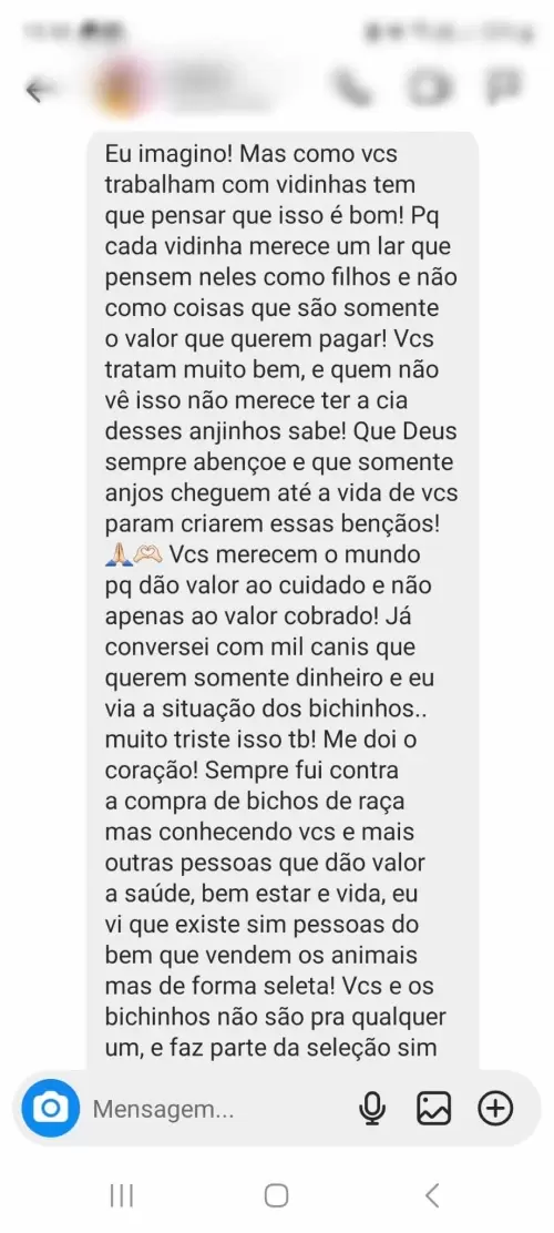 Depoimentos e Feedbacks Espontâneos