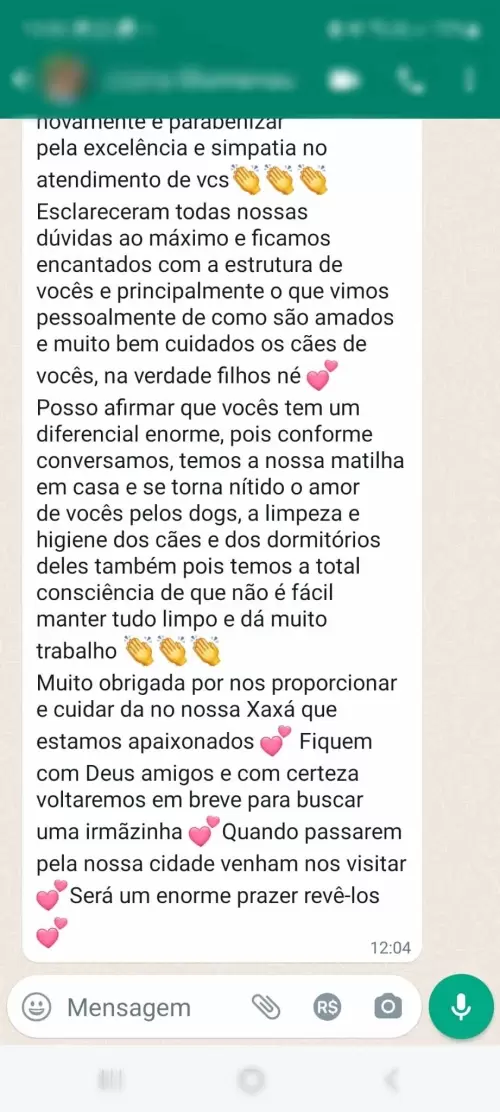 Depoimentos e Feedbacks Espontâneos